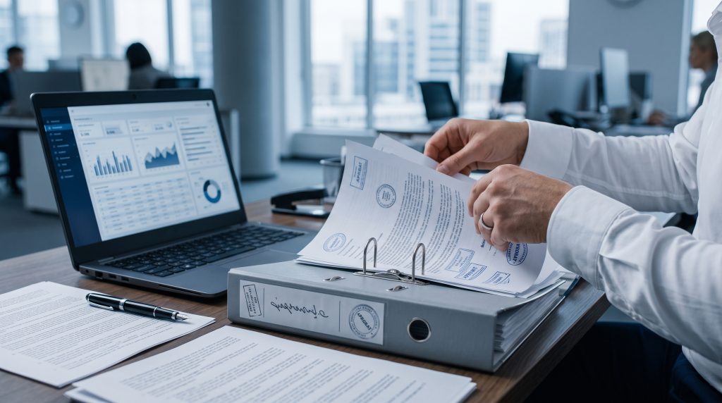 Depunerea dosarului de mențiuni la Registrul Comerțului