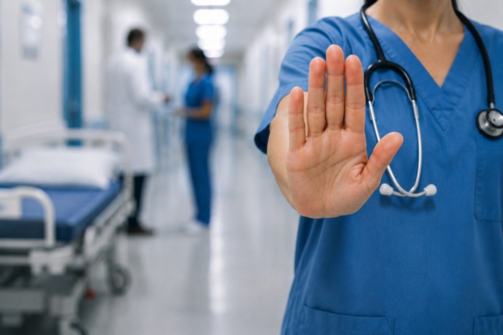 Este o soluție legislativă justificată, având în vedere că un incident de violență într-un spital nu se limitează în mod necesar la relația dintre medic și pacient. În practică, agresiunile pot viza orice angajat care își îndeplinește atribuțiile.