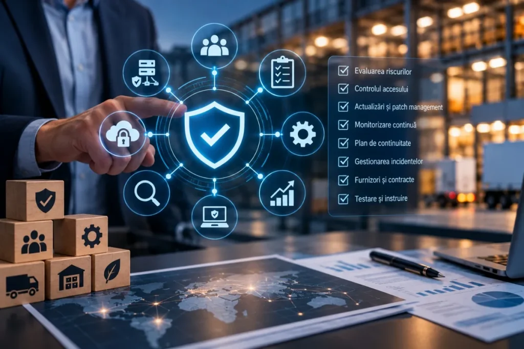 Scut digital și listă de verificare a măsurilor de securitate cibernetică pentru operatorii economici