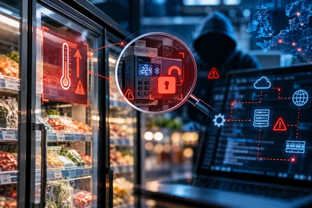Controler de refrigerare analizat cu lupa, alerte de temperatură și atacator în fundal – vulnerabilități ale sistemelor OT